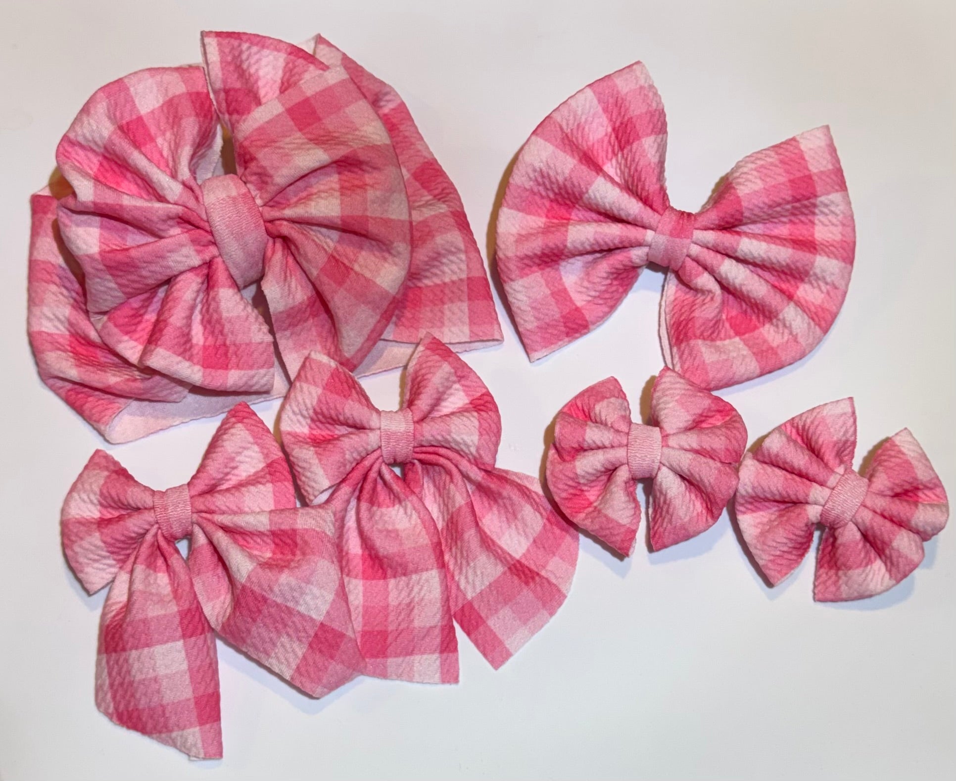 Pink gingham