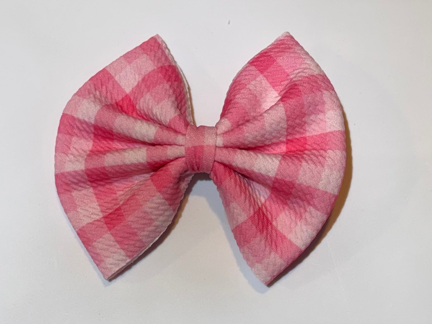 Pink gingham