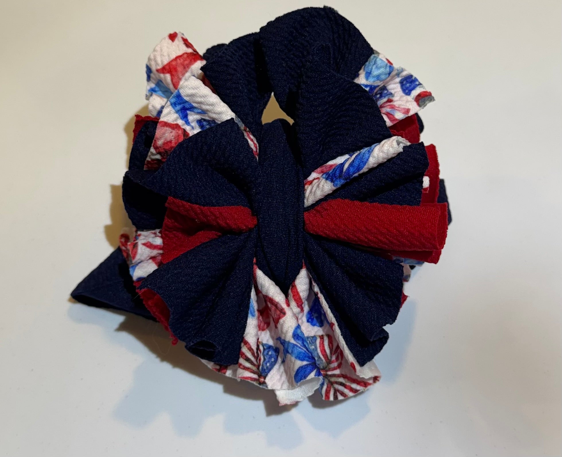 Fourth of July scrap wrap
