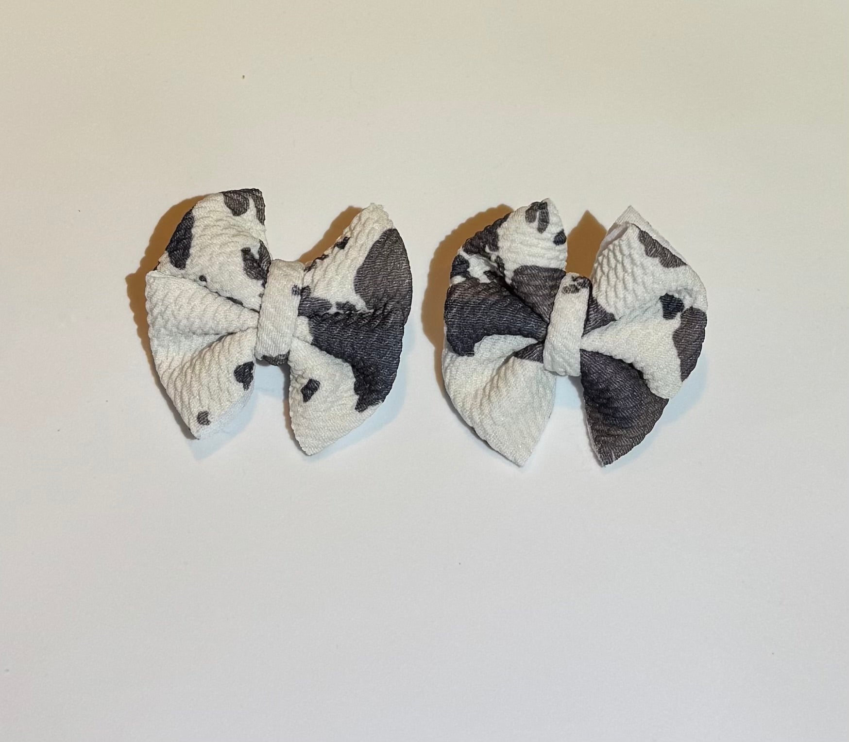 Brown and White Cowhide