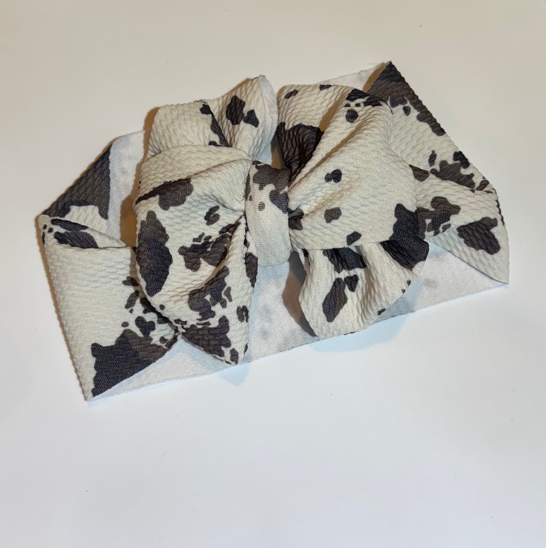 Brown and White Cowhide