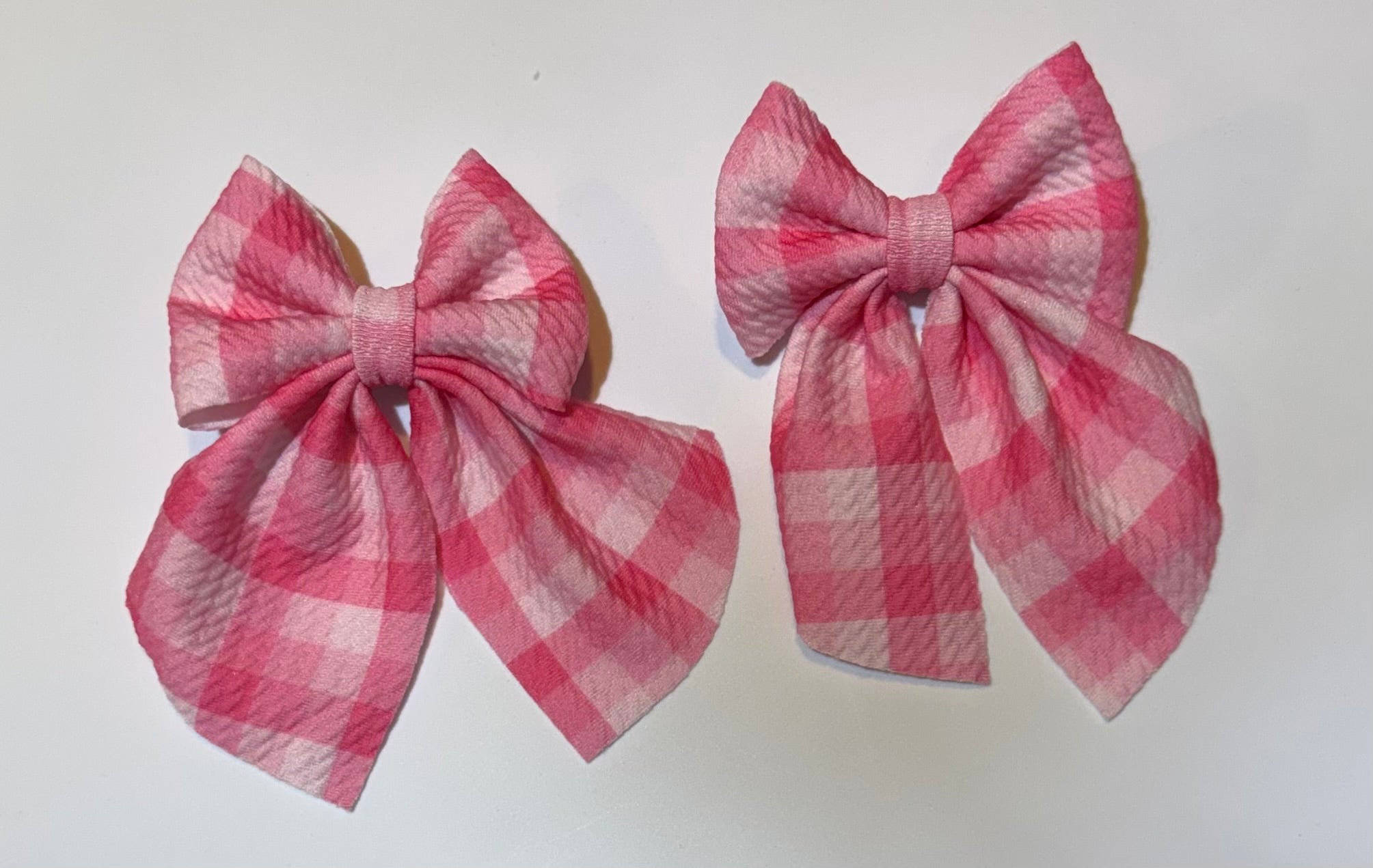 Pink gingham
