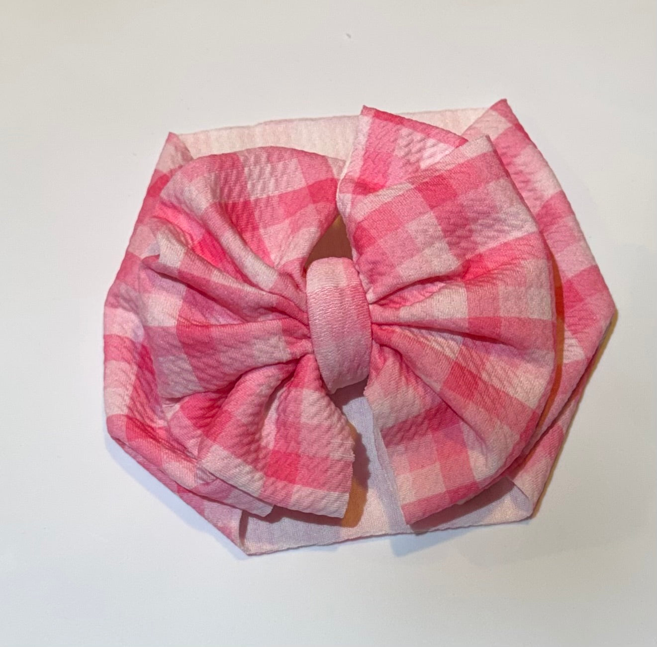 Pink gingham